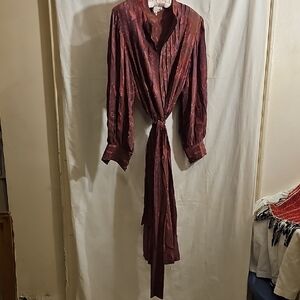 Vintage Lands' End Silk Dress